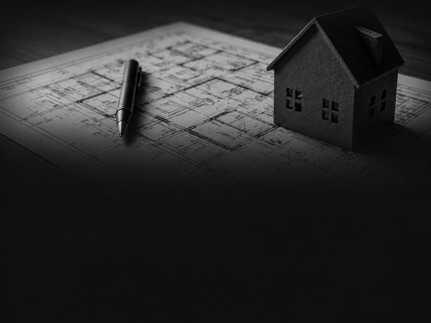 projektierung neubau Wohnfläche und Grundriss