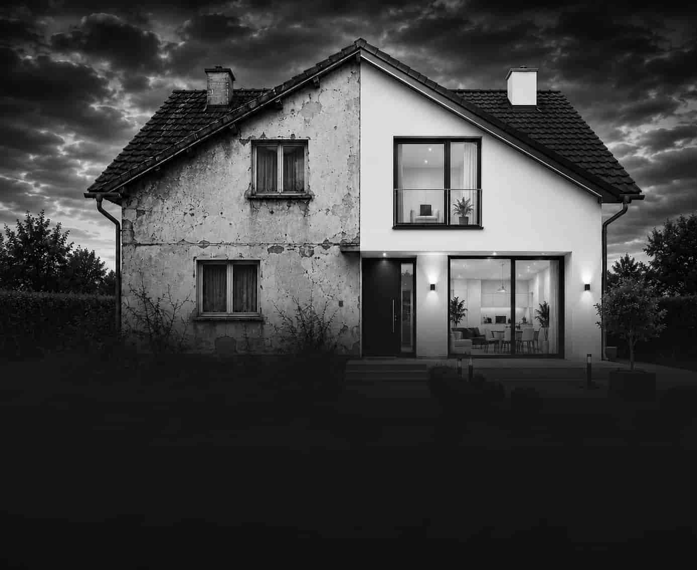 Zustand und Modernisierung einer Immobilie – Vorher-Nachher-Vergleich für eine professionelle Immobilienbewertung in OWL
